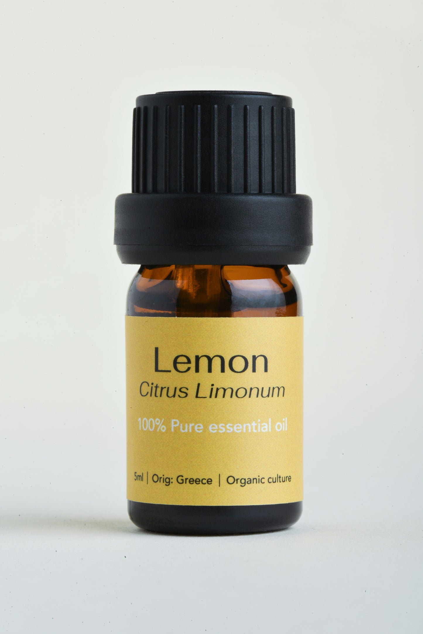 Lemon essential oil (Citrus limon)